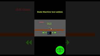 Added state machine debug text #gamedev #gdevelop #indiedev