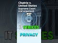 SCOTUS Oral Argument: Chatrie v. United States #137