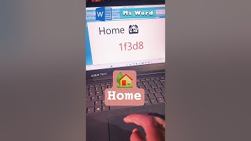 Tips and tricks home symbol in ms word #robintech #msword #tips #tricks #windows #microsoft #shorts