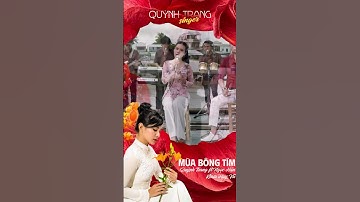 BÔNG MUA TÍM - Quỳnh Trang ft Ngọc Hân || Series Hát với Trang (Tập 4) Tình Quê Miền Tây #shorts