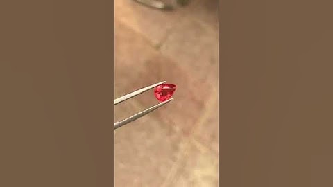 Spinel Lục Yên mặt Dây Chuyền đẹp #gemstone #ruby
