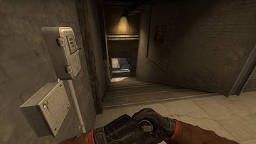 csgo tips #32: lower ramp one-way smoke on de_train
