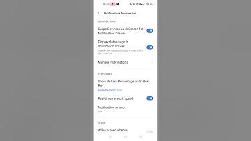 how to show internet speed in   Realme GT status bar me speed kaise dekhen