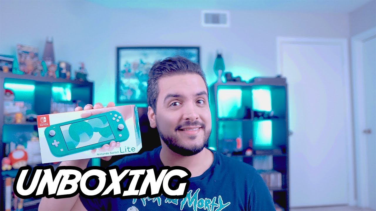 My Nintendo Switch Lite Unboxing 2019 - YouTube