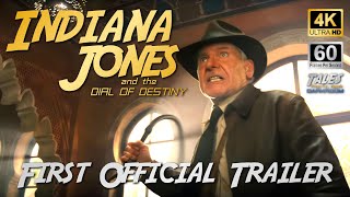 INDIANA JONES AND THE DIAL OF DESTINY: First 2022 Trailer (Remastered to 4K/60fps UHD) 👍 ✅ 🔔