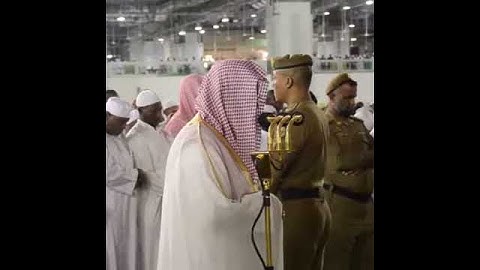 تلاوة رائعة للشيخ سعود الشريم من أواخر سورة الحجرات