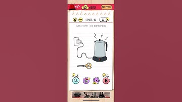 Brain Test level 14🔥.                              Click on off Button✅