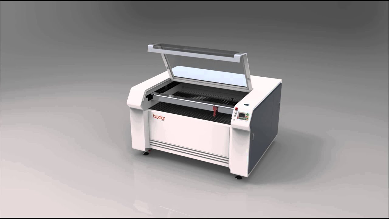 CO2 laser engraving and cutting machine BCL X show Bodor Laser YouTube