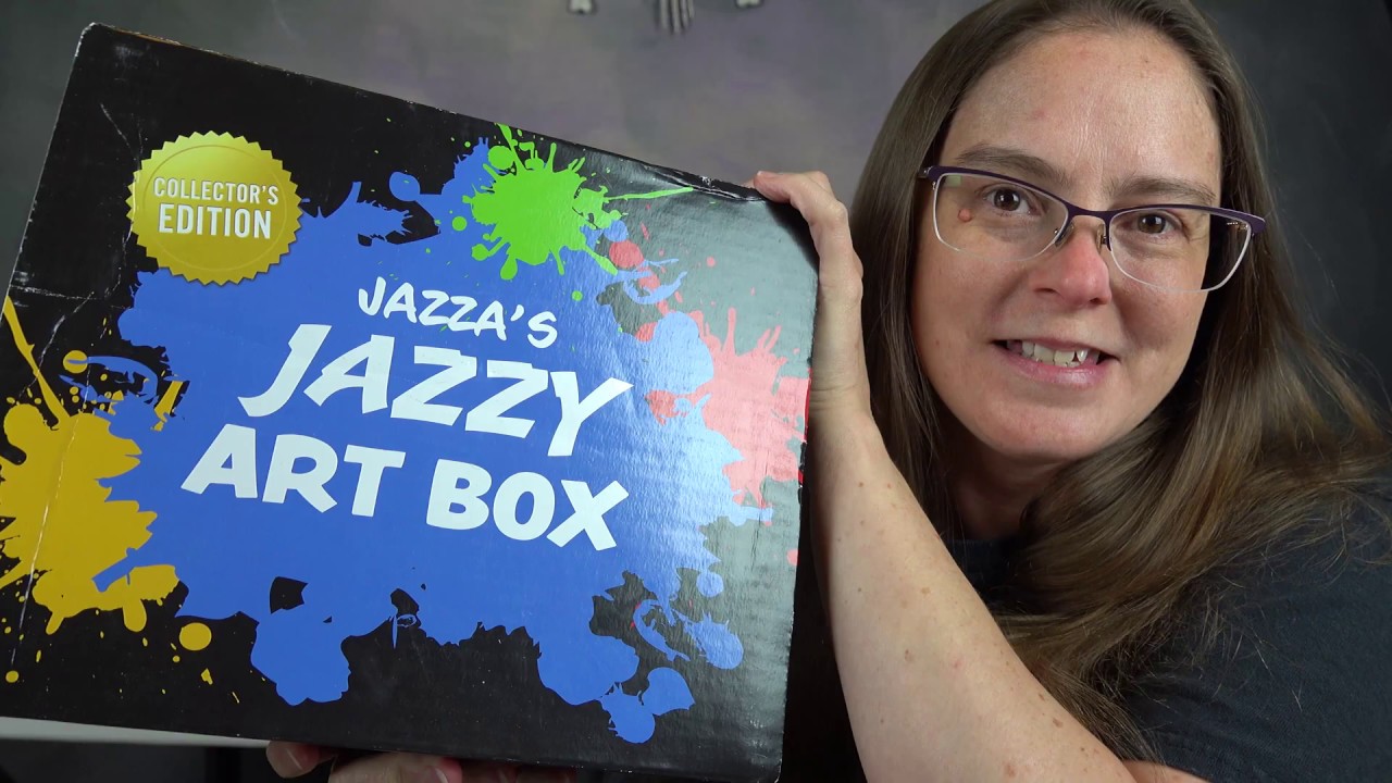I test out Jazza's jazzy art box YouTube
