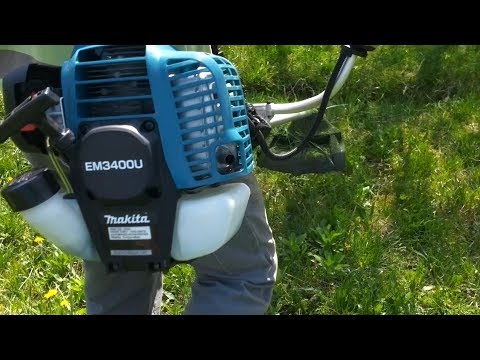 Motocoasa Makita EM3400U - Prima taiere / Makita EM3400U Brushcutter - first cutting