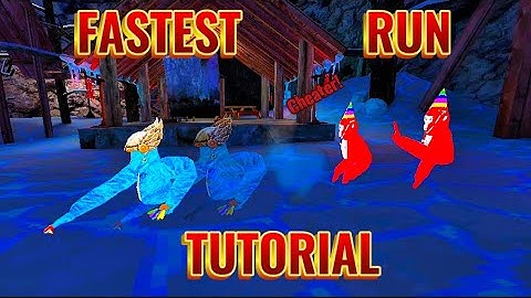 NEW FASTEST RUN TUTORIAL