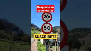Sobre señales de Tráfico #carnetdeconducir #asturias #shorts