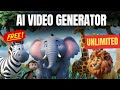 Unlimited FREE AI Text To Story Video | Open Source Text to Video AI | Image to Video Maker 2025