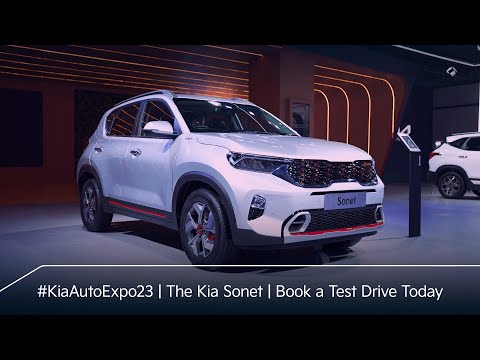 #KiaAutoExpo23 | The Kia Sonet | Book a Test Drive Today