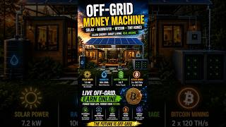 FoldBox Homes + Solar + Bitcoin Mining & Water Collection #PrefabHomes #BitcoinMining #SolarPower
