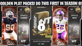 GOLDEN PLATINUM PACKS! DO THIS FIRST IN SEASON 6! GOLDEN TICKET ISSUES! by Zirksee 12,822 views 11 days ago 9 minutes, 30 seconds