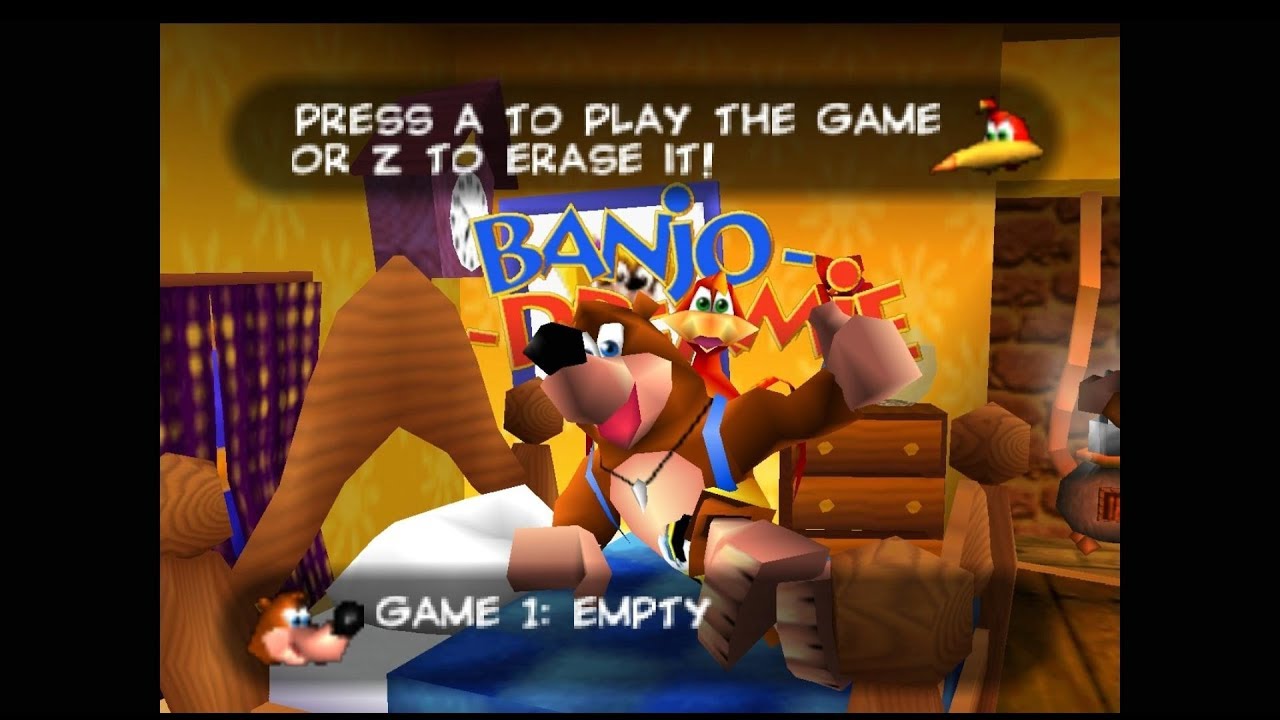 Banjo Dreamie Nintendo 64 N64 Video Game. Expansion Pak 