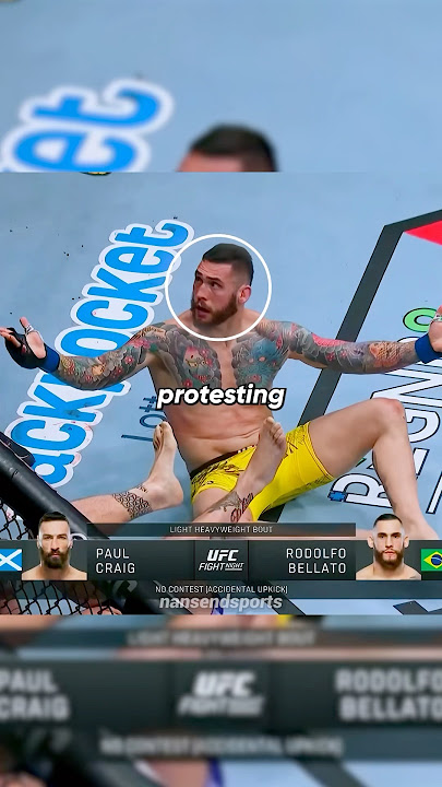 The Weirdest Knockout 🤔✅ #ufc