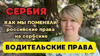 На сколько лет выдают сербские права при замене и сколько ждать в 2024 году. Наш опыт