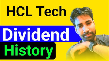 HCL Tech share dividend history