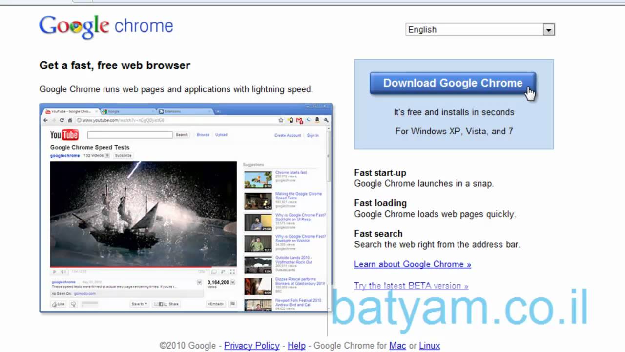 Google Chrome Install Windows 7