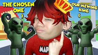 THE MEWING KING IS ME!!! | Need More Mewing | Roblox