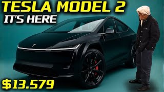 IT’S HERE! New Tesla Model 2 $13,579 — FSD V14, Robotaxi $30k\/Yr, Built In 10 Seconds!