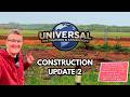 Construction Is Moving FAST On Universal Studios UK! - Update 2
