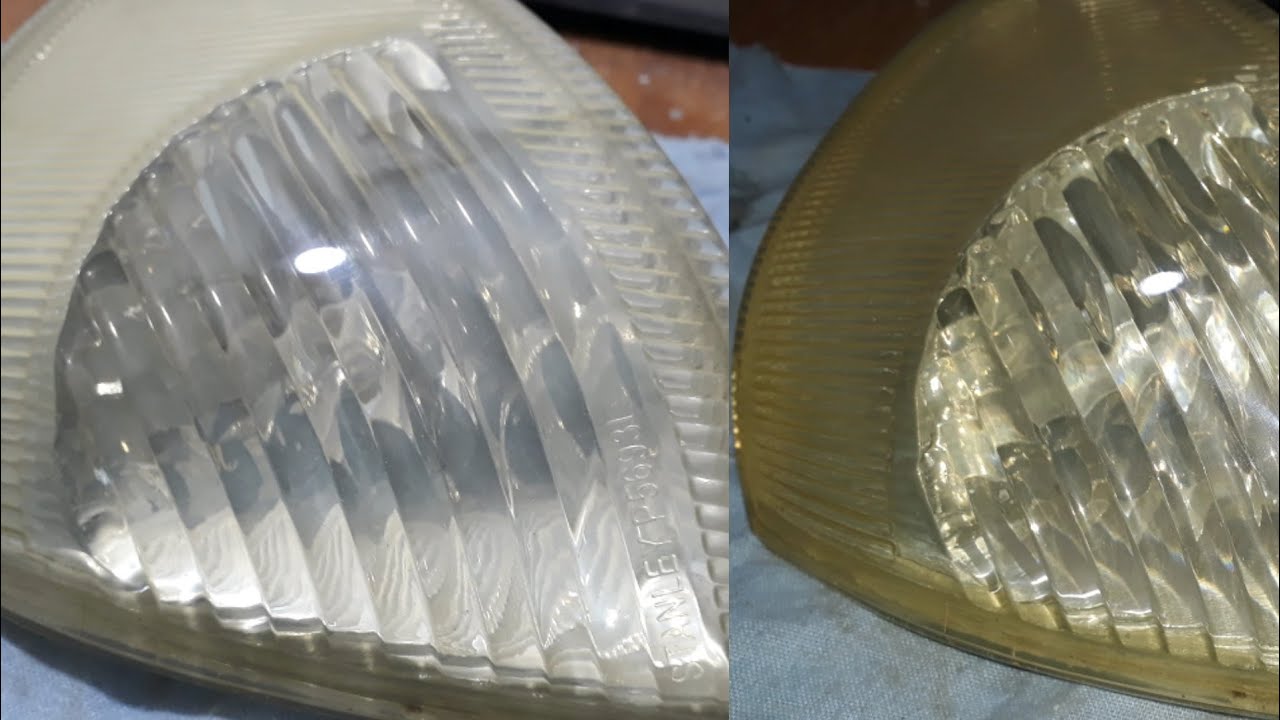 How To Restore Headlights PERMANENTLY car light restoration, Golden