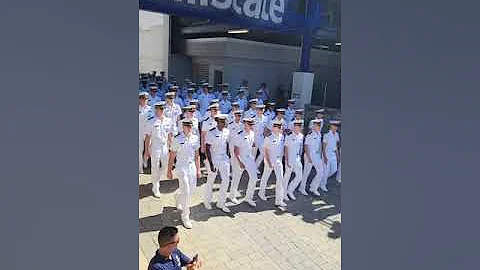 usna football entrance