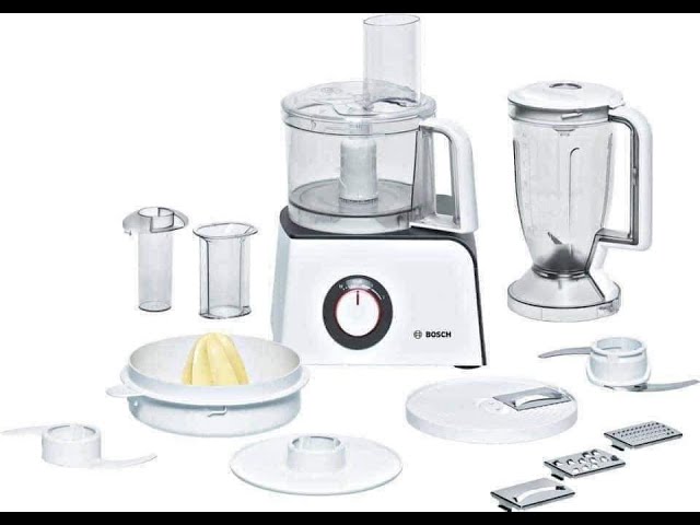 Citrus Press - Bosch MultiTalent Food Processor Accessories User Guide 