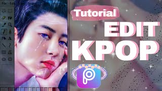 How To Make edit craying kpop (EXO CHANYEOL), Watch Me Edit [picsart] screenshot 3