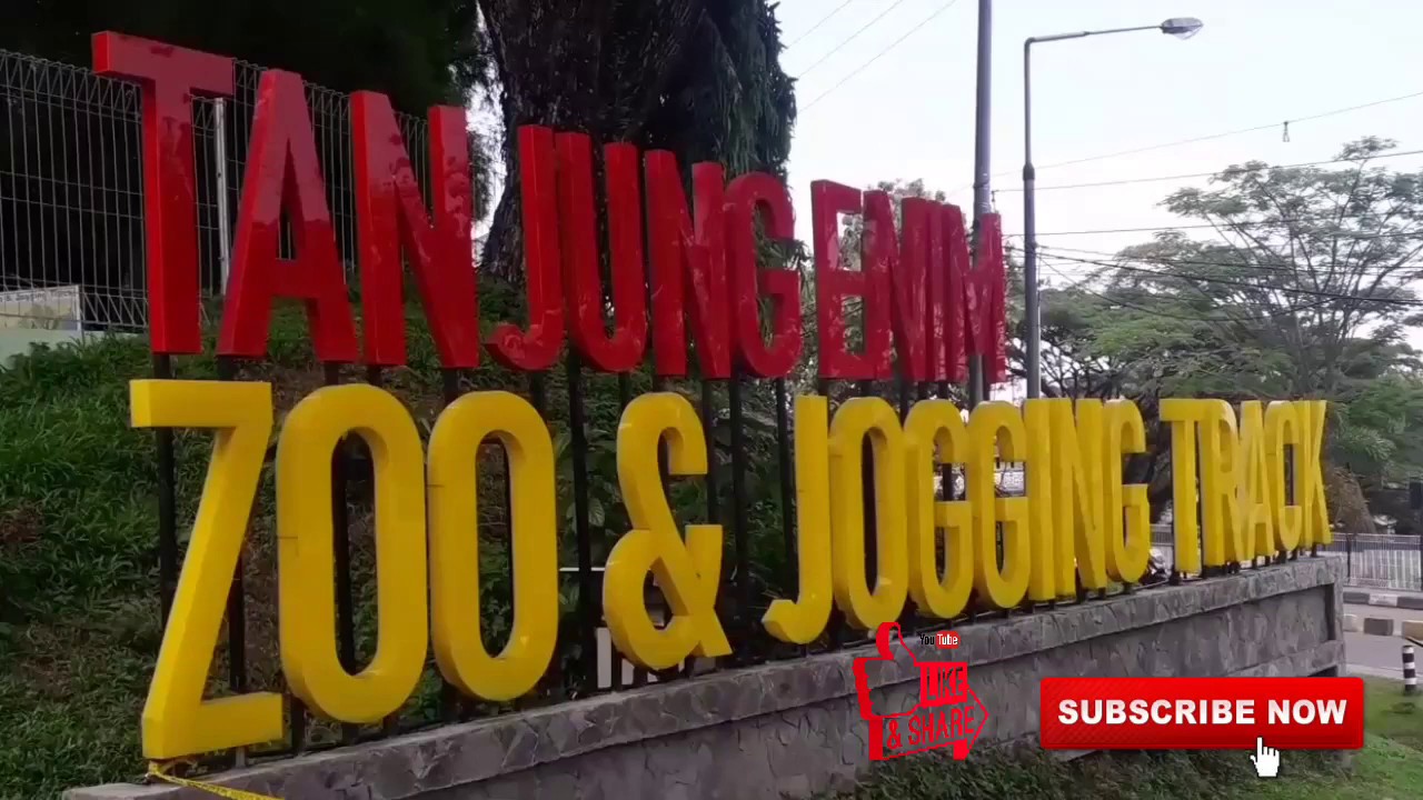  Wisata  di Taman Zoo dan Joging Park Tanjung Enim  kab 