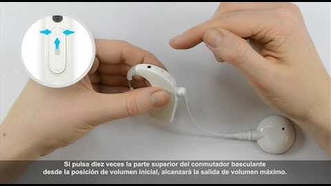 Uso del Control de Volumen en el Naída CI Q70