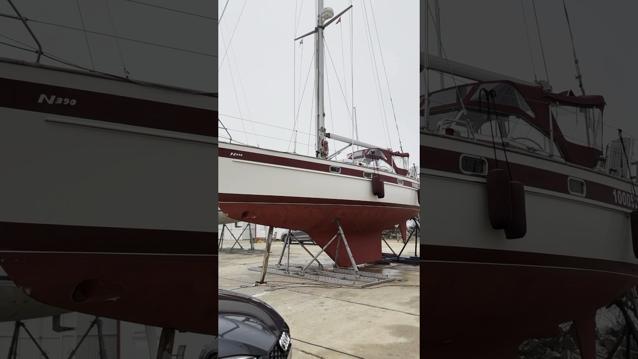 Besichtigung einer Najad 390 (Bootskaufberatung)