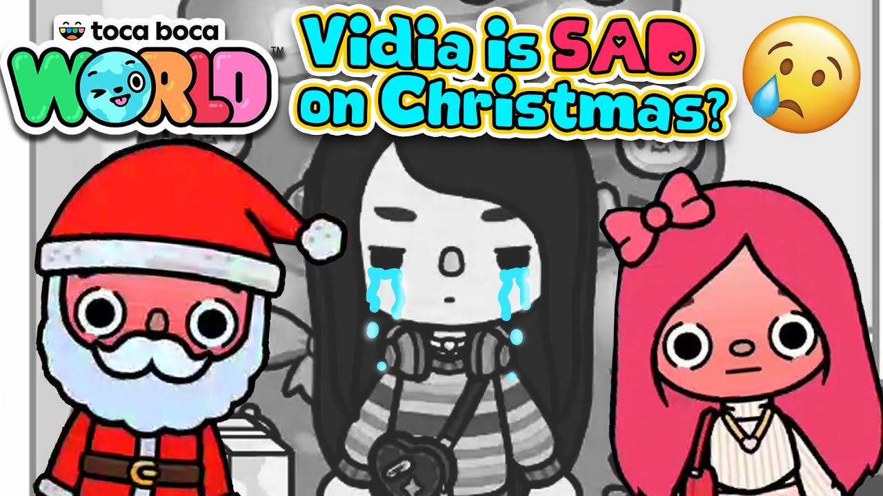 Vidia is SAD on CHRISTMAS!!! - Toca Life World