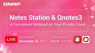 Notes Station & Qnotes3 - A Convenient Notepad on Your Private Cloud screenshot 2