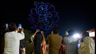 Janmashtami Drone Show in Chittorgarh | Shri Sanwaliya Seth Mandir | BotLab Dynamics