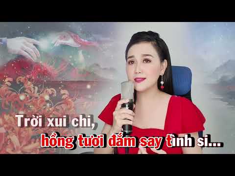 KARAOKE - CHUYỆN TÌNH HOA BỈ NGẠN - REMIX TONE NỮ - LÊ NHƯ - Nhạc Hoa Lời Việt Beat Gốc Chuẩn