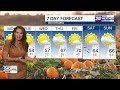 Halloween forecast: Frosty mornings, then perfect trick-or-treat weather?