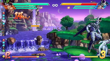 DBFZ Cell 6K Damage Solo Corner BnB, 2M start