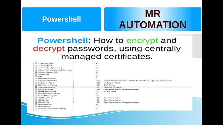 PowerShell S2E45 (Secure inputs)