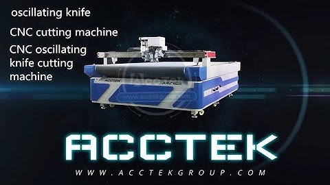 Oscillating knife cutting machine AKZ1625