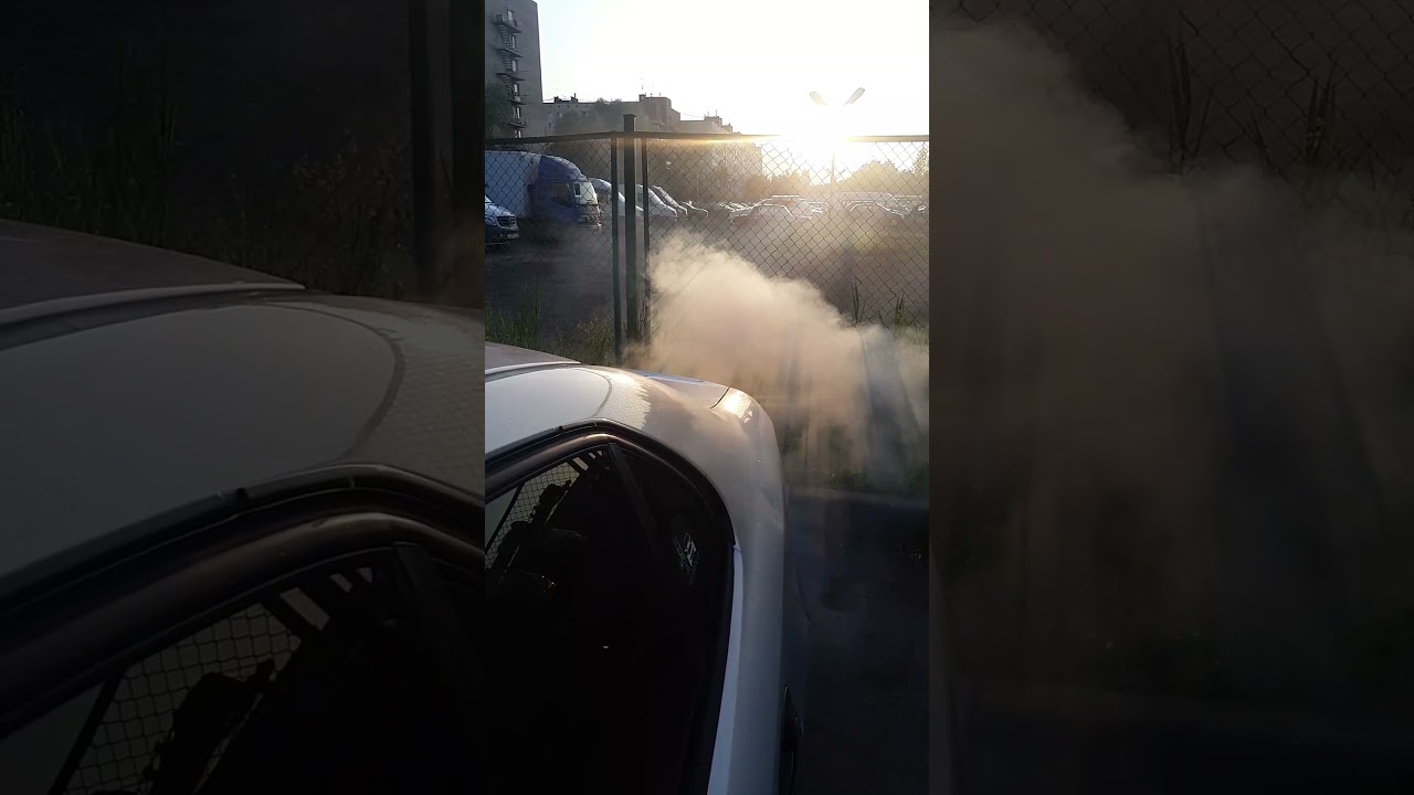 Сааб 9 3 дымит