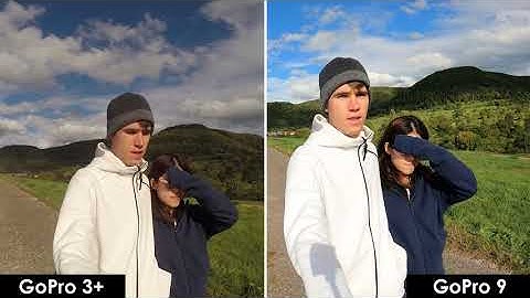 GoPro 3+ vs GoPro 9 Video  Quality Comparison