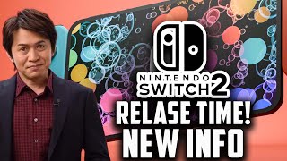 Nintendo Switch 2 Release Time! New Details!