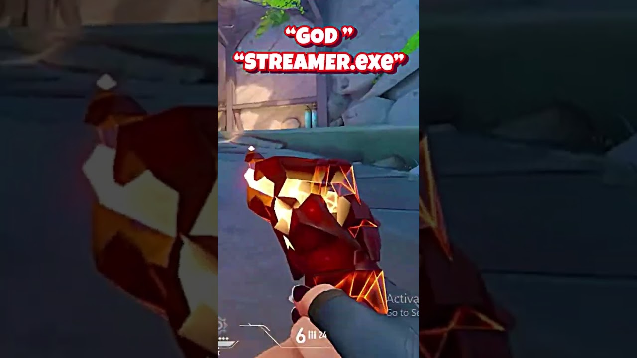 Why they call me a God Streamer 🥰 #shorts #valorantshorts #