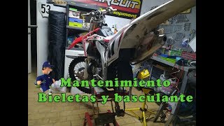 Mantenimiento Bieletas y Basculante Enduro y Motocross
