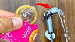 32 techniques most used by plumbers near me! Idea with metal water lock + rivet + bottle and foam