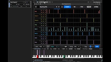 UVI Falcon 2 - How to setup a simple Drum Sequencer